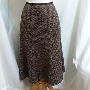 NWT Rafaella tweed skirt